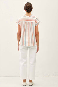 Be Cool - Margaret Top Papaya