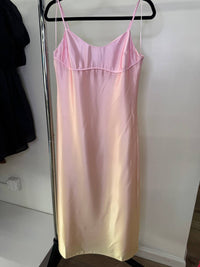 2.7 August Apparel - Women's Ombre Silk Midi Dress
