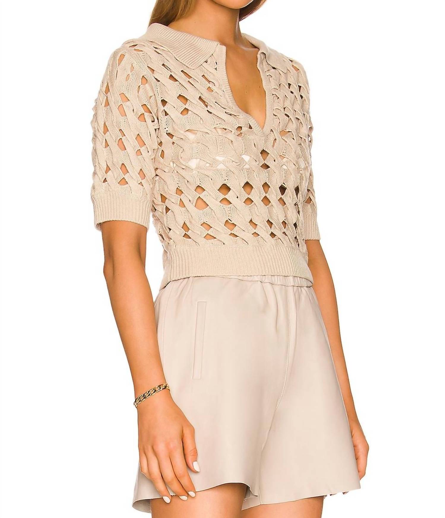 Ronny Kobo - NAVEEN KNIT TOP