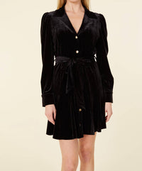 Dolce Cabo - Velvet Belted Dress