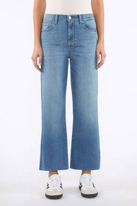 7 For All Mankind - Alexa Cropped High Rise Jeans