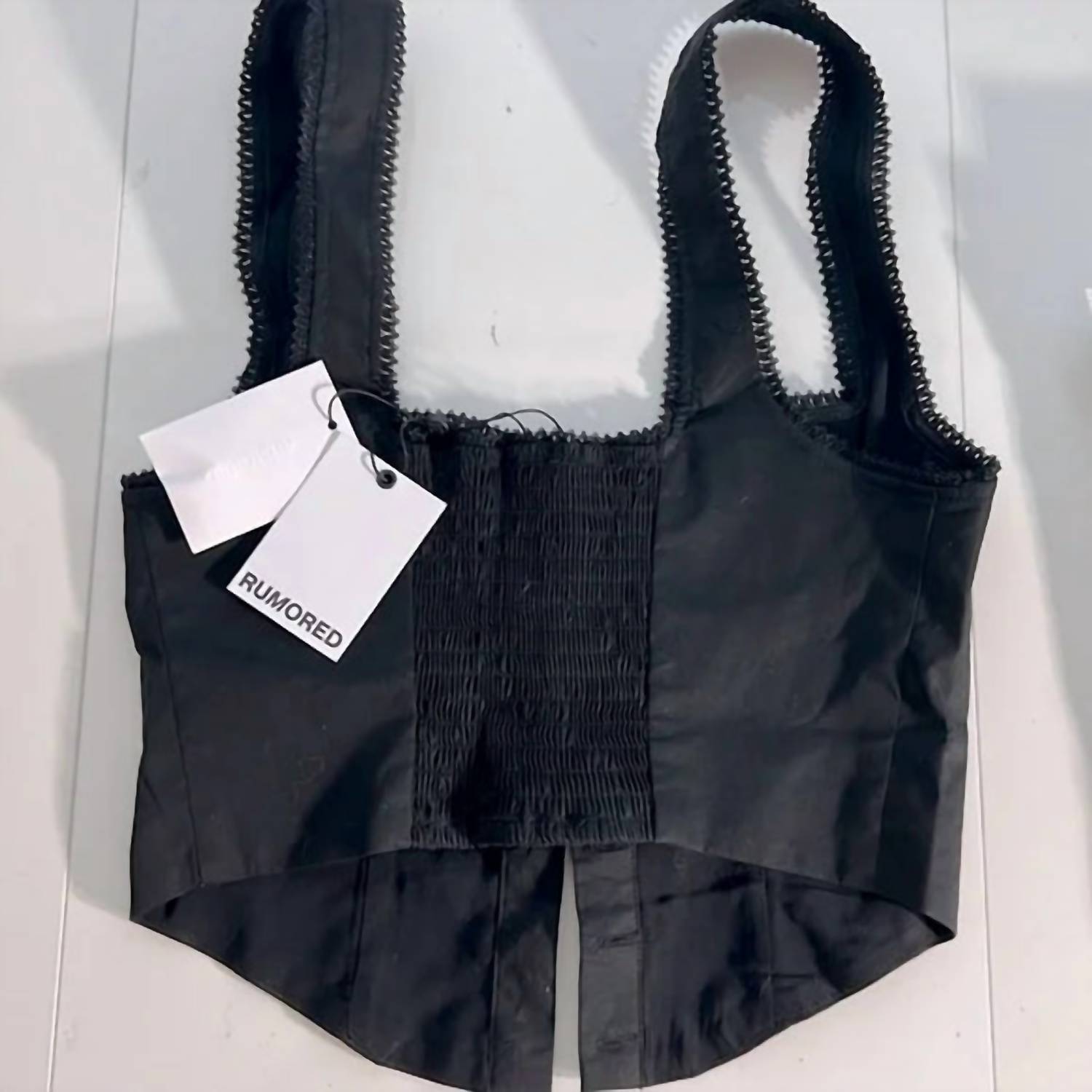 Rumored - Antoinette Cropped Tank Top