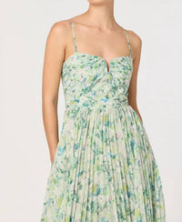 Astr - Bayley Pleated Midi Dress