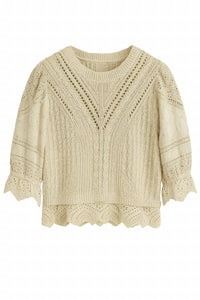 Another Love - Women's Sabine Crochet Knit Top