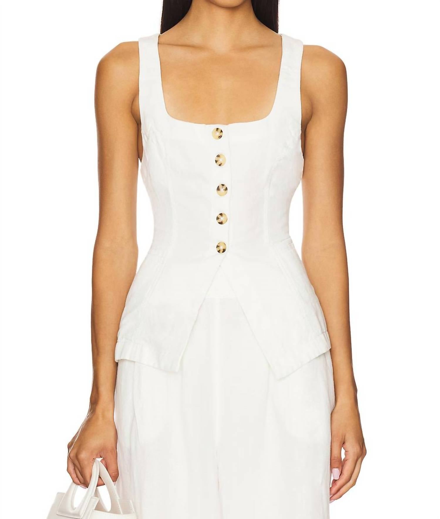 L*Space - Sofie Button Down Vest