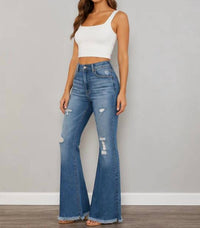 Kancan - High Rise Super Flare Jeans