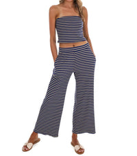 Bucketlist - Horizon Stripe Two Piece Set