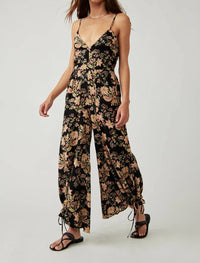 Free People - STAND OUT PRINTED JUMPSUIT