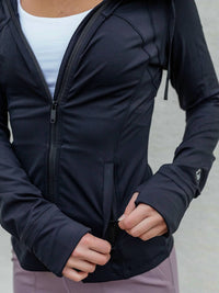 Lilac Blonde - Abigail Hooded Jacket
