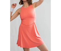 Rae Mode - Buttersoft Active Dress with Built-in Shorts