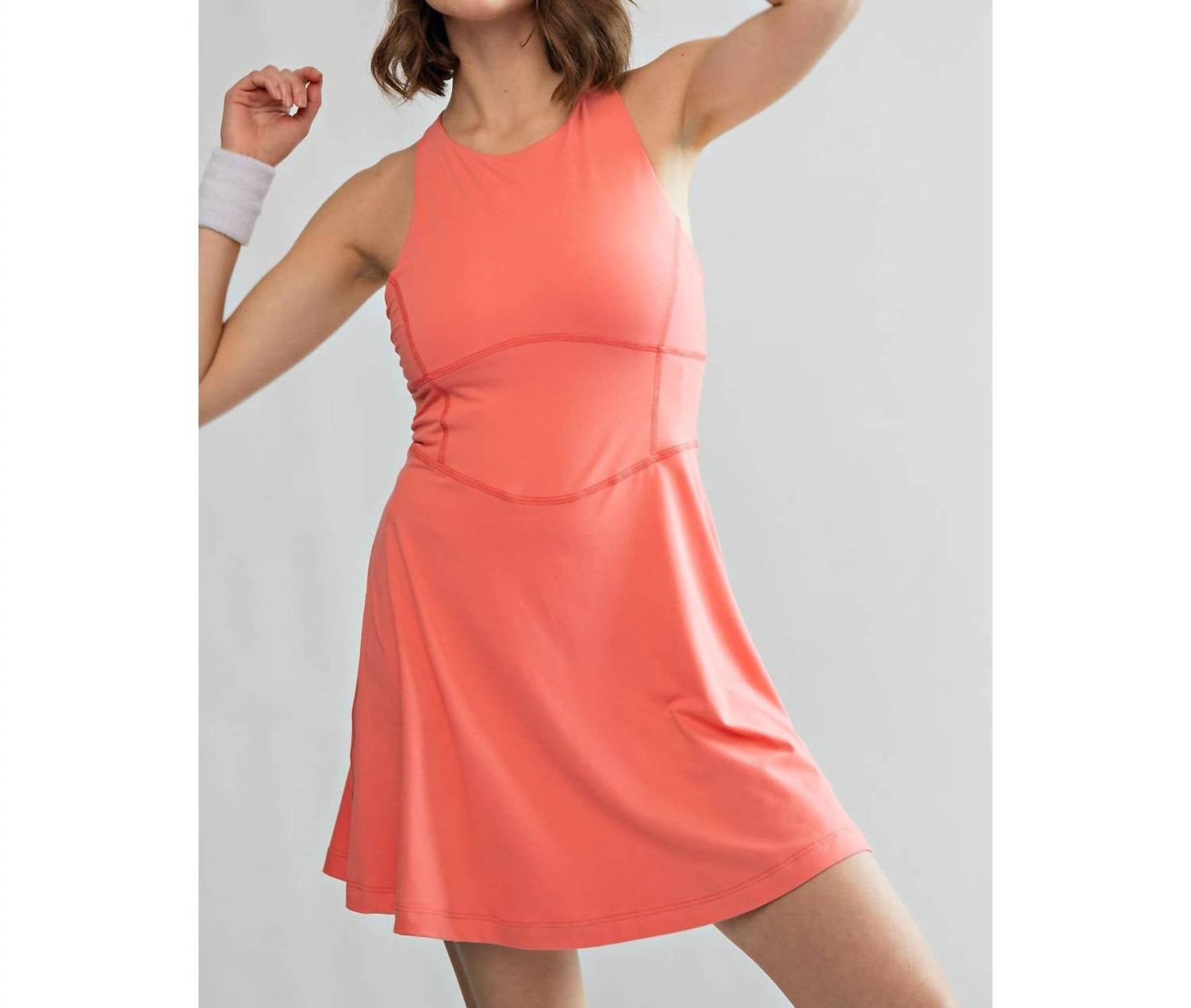 Rae Mode - Buttersoft Active Dress with Built-in Shorts