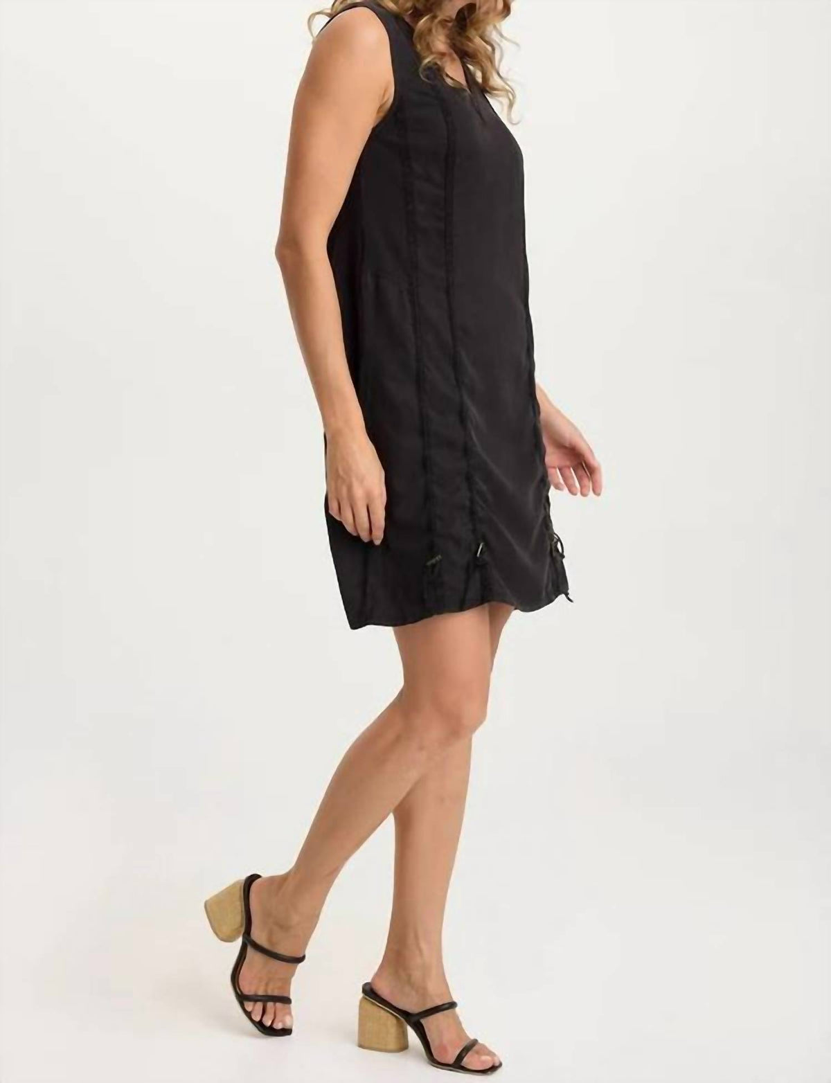 Xcvi - Karima Twill Corded Cinch Tank Dress