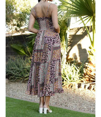 Angie - Spaghetti Strap Dress With Tie Front