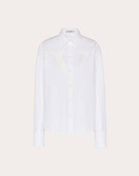 Valentino - Vlogo Signature Close Fitting Poplin Shirt