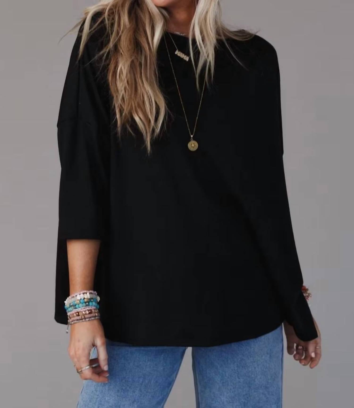 Three Bird Nest - Cozy Cool Oversized Tee