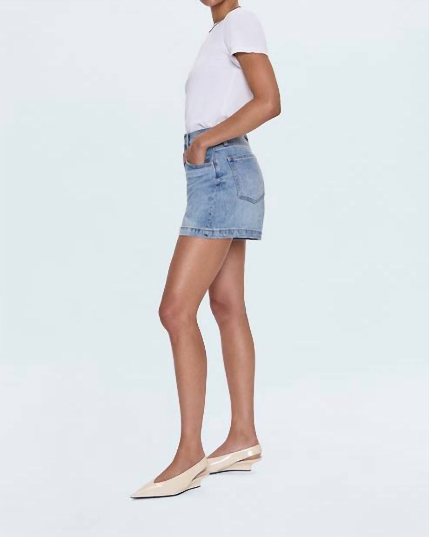 Pistola - Saige High Rise A-line Short