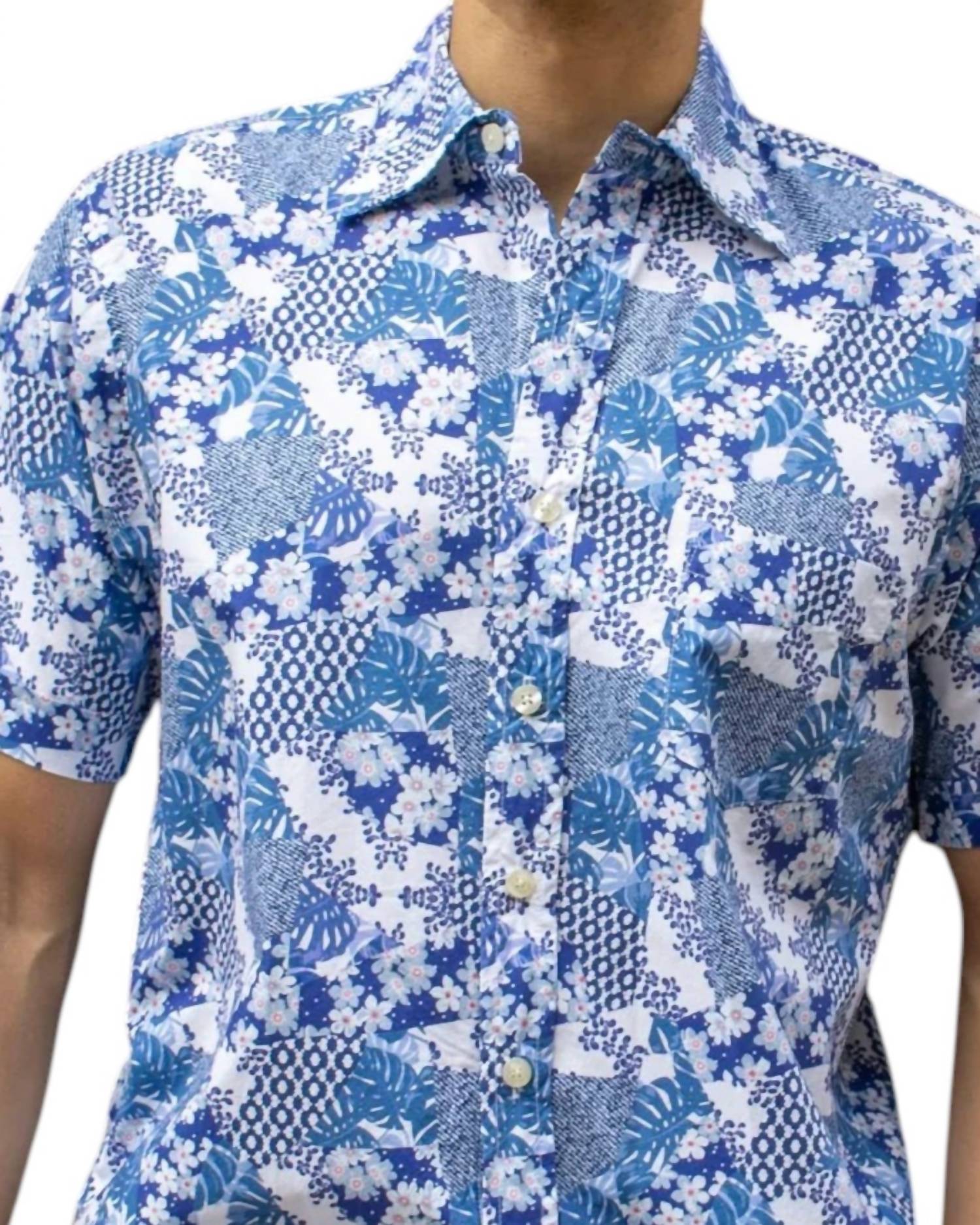Kennington - Button-up Front Short Sleeve Shirt