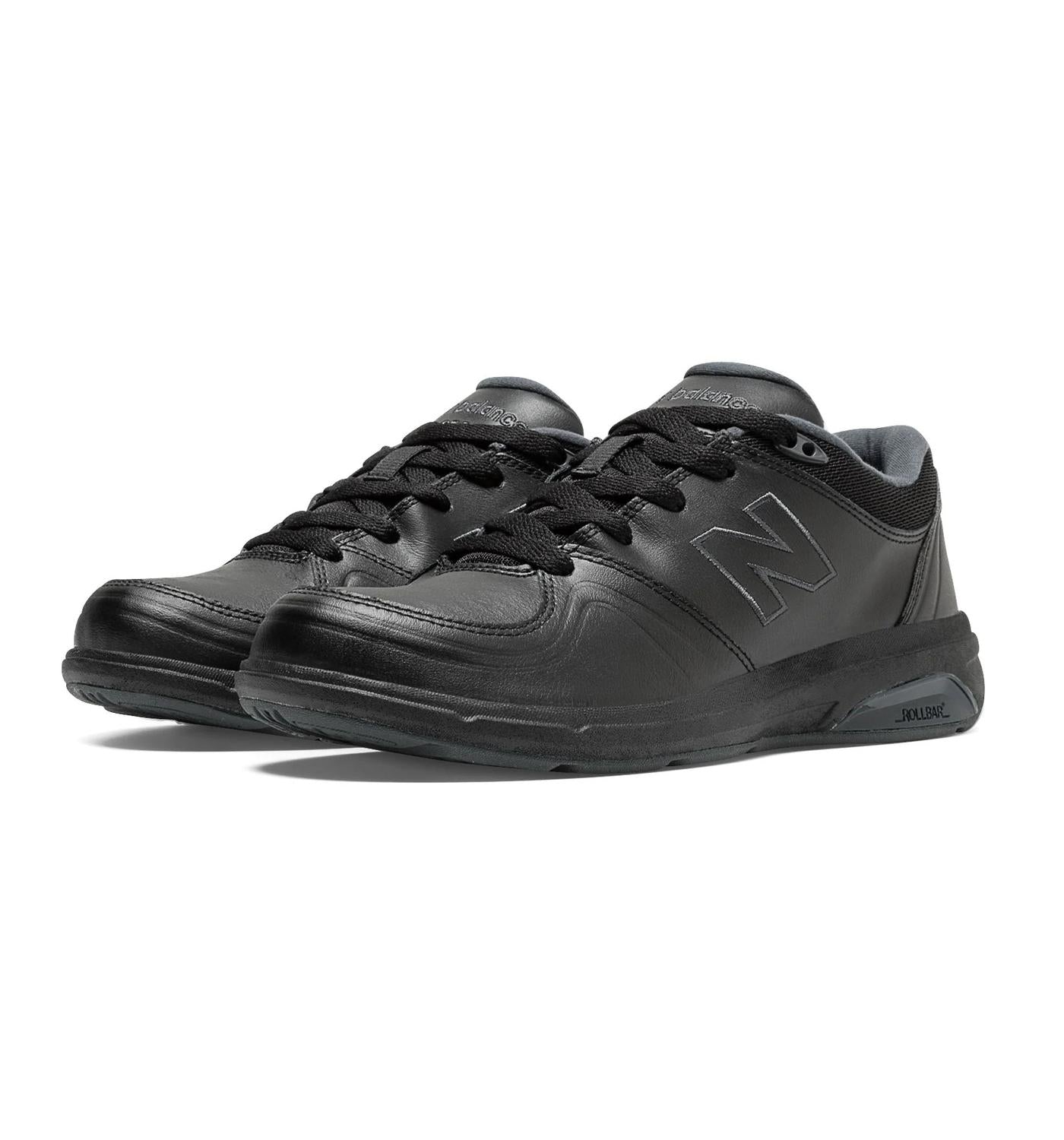 New Balance Women's 813 Walking Shoes in black - women's sneaker - detail view