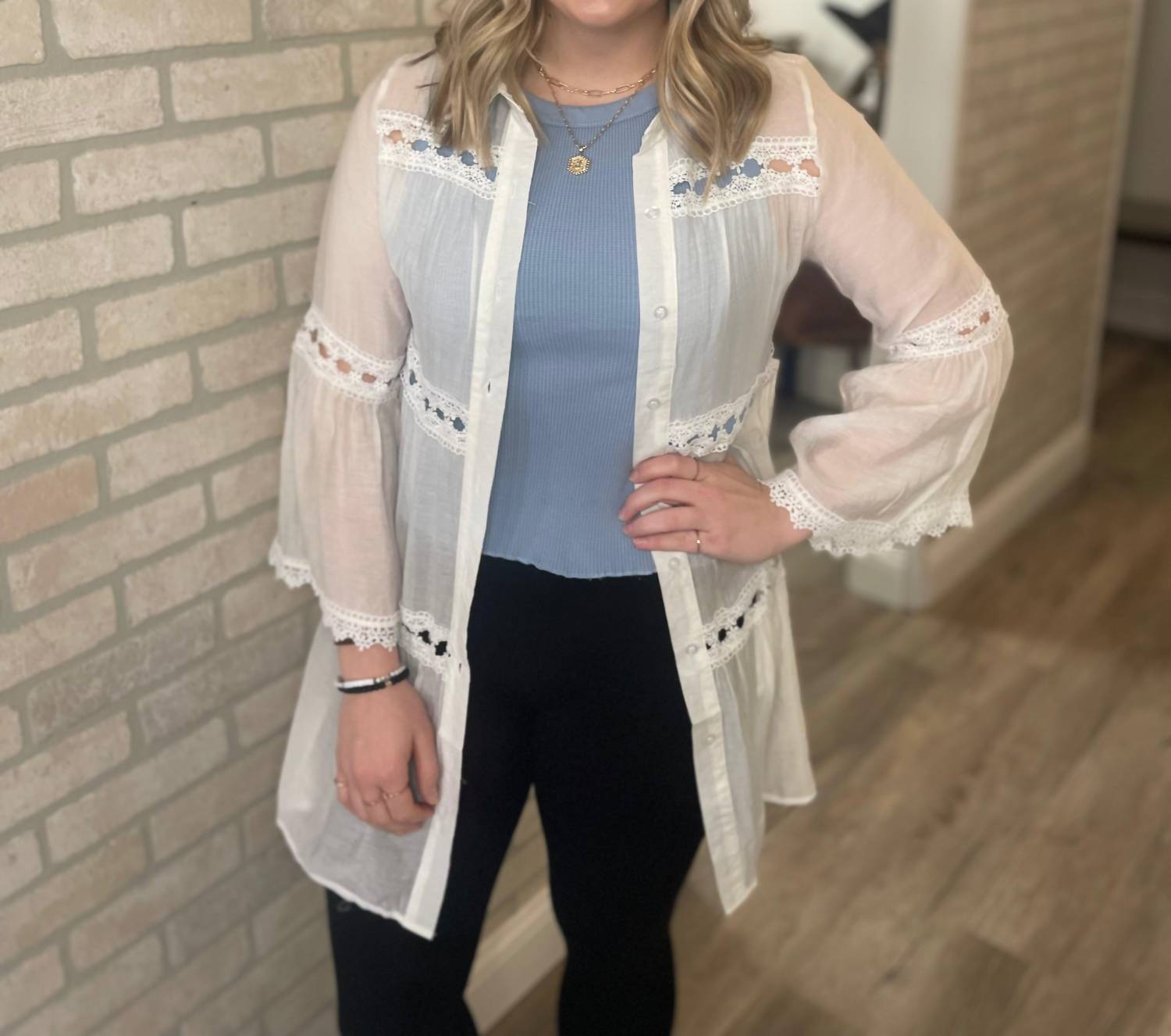Elan - Button Down Dress