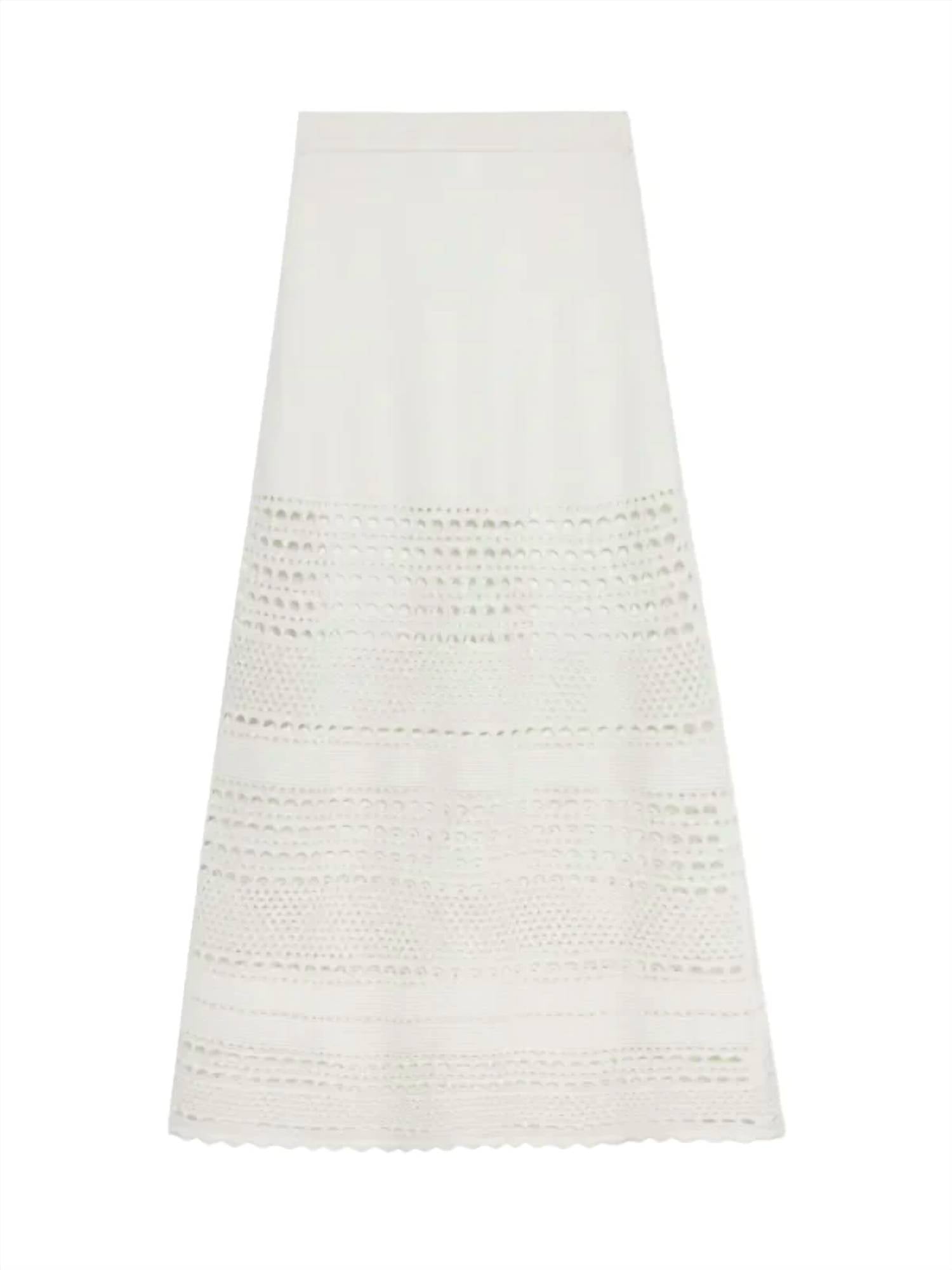 Simkhai - Westly Open Stitch Midi Skirt