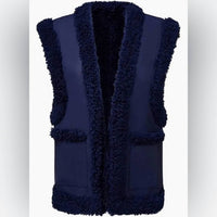 We Wore What - Sherpa Reversible Vest