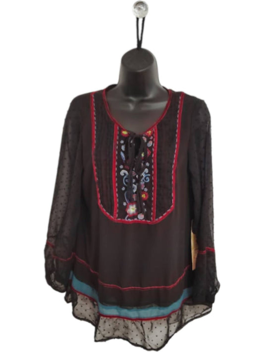 Double D Ranch - Women's Sheer Blouse