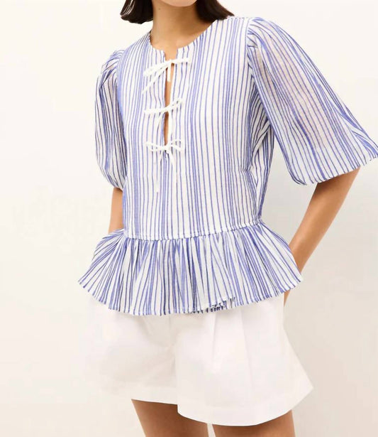 Marie Oliver - Estella Front Tie Top