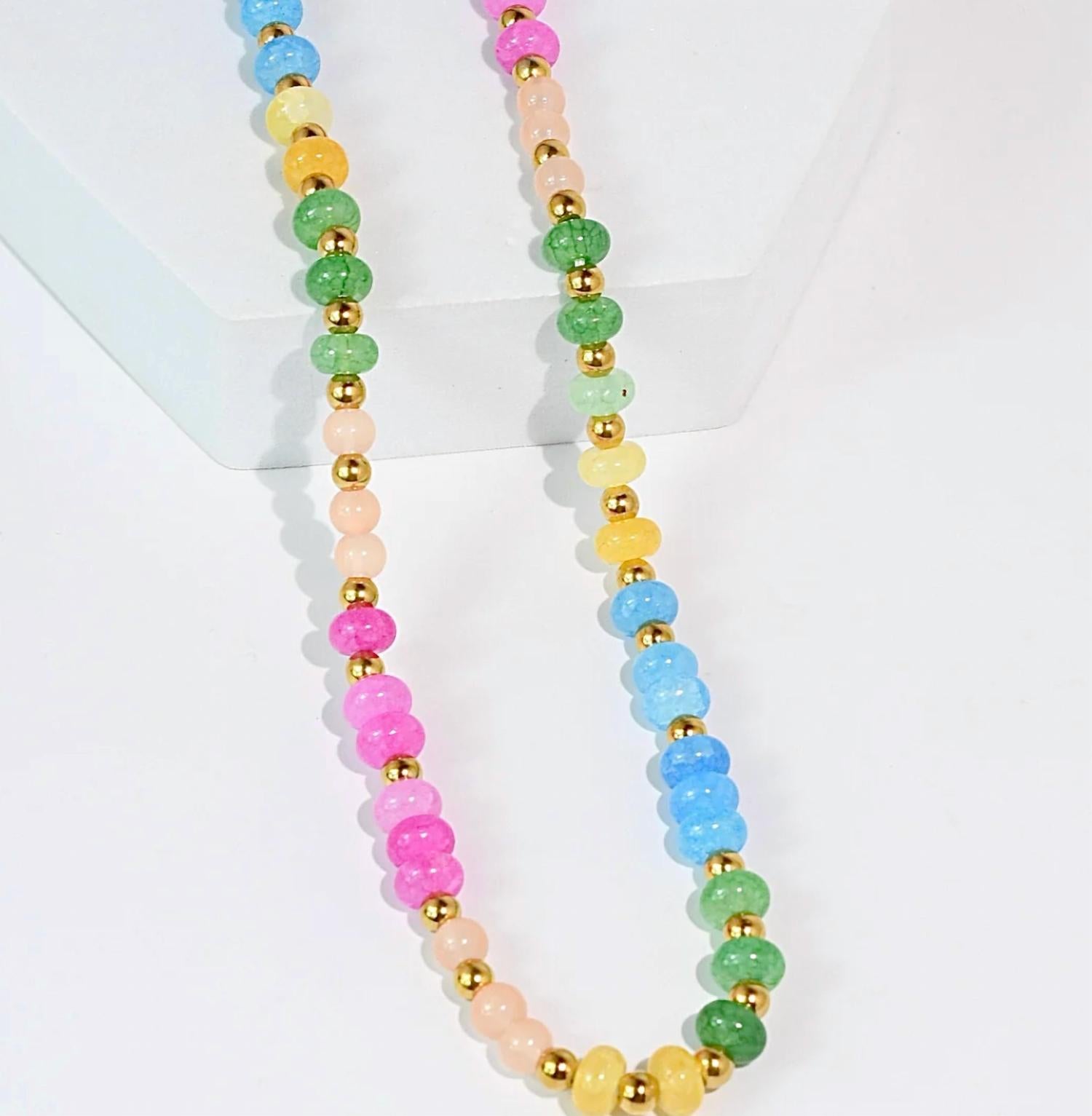 Treasure Jewels - Women's Rainbow Necklace