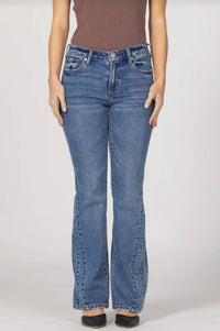Dear John Denim - Rosa Mid Rise Flare Jeans