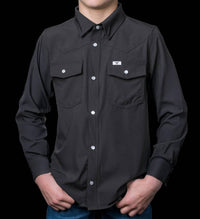 Ferrell - Kid's Long Sleeve Snap Shirt