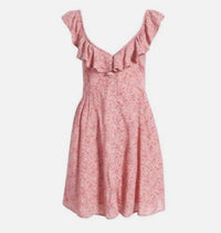 Madewell - Floral Ruffle Dress