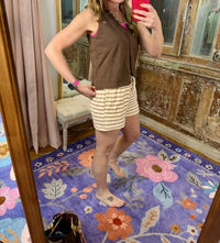 Wishlist - Garden Stripe Knit Shorts