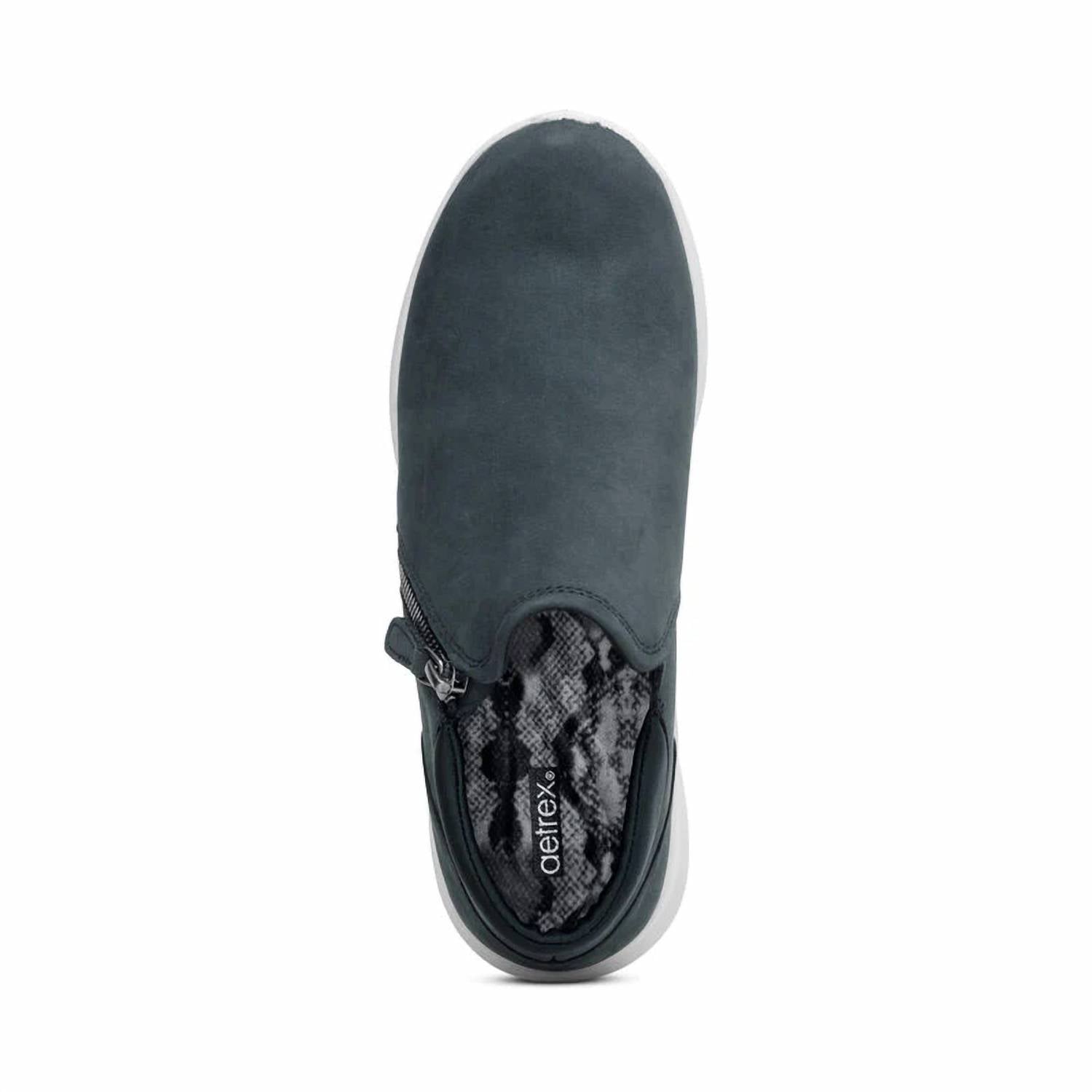 Aetrex Women's Addie Boot in navy - women's shoe - view 4