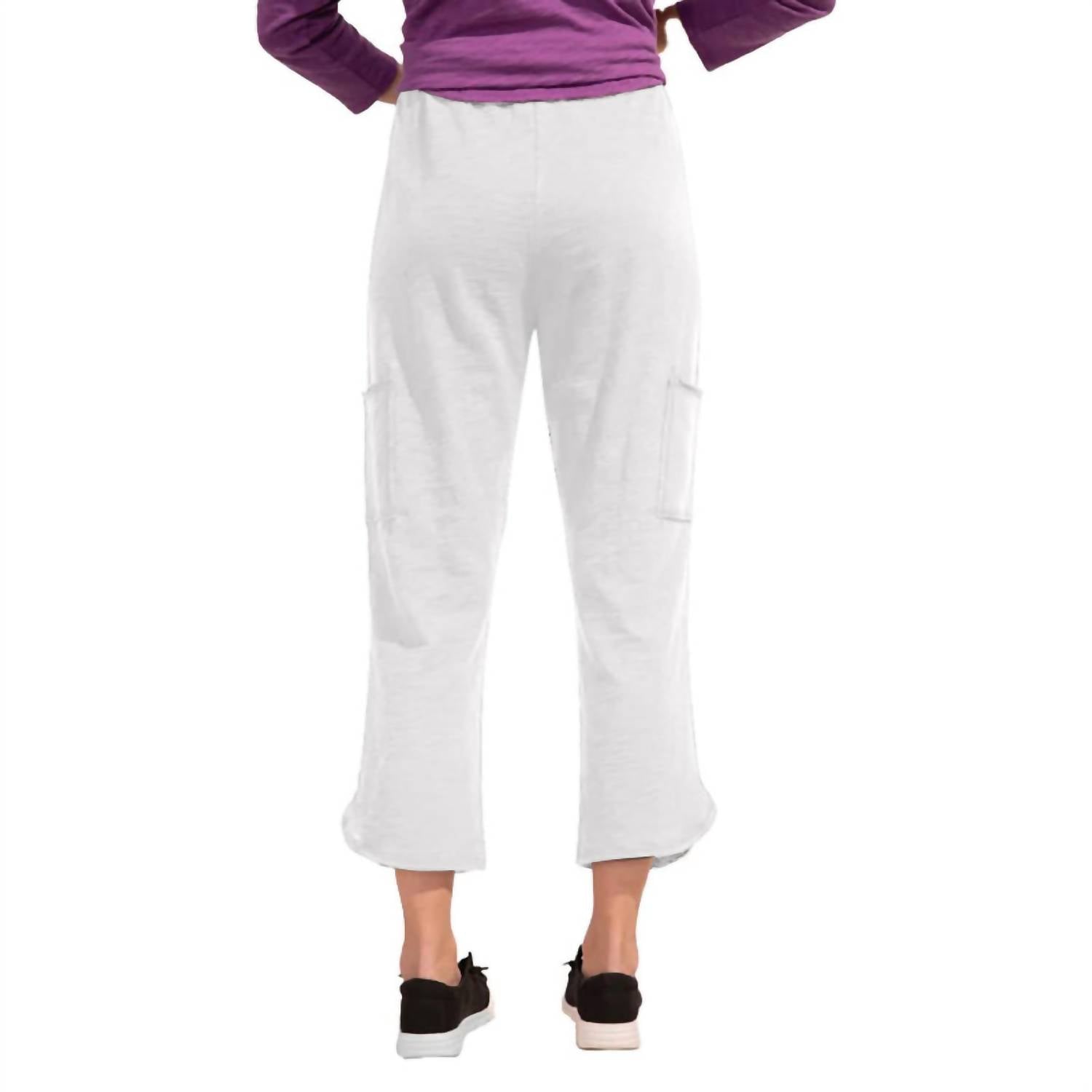 ESCAPE BY HABITAT Pocket Ankle Pant in dune - women's pants - detail view