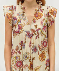 Devotion Twins - Charity Floral Maxi Dress