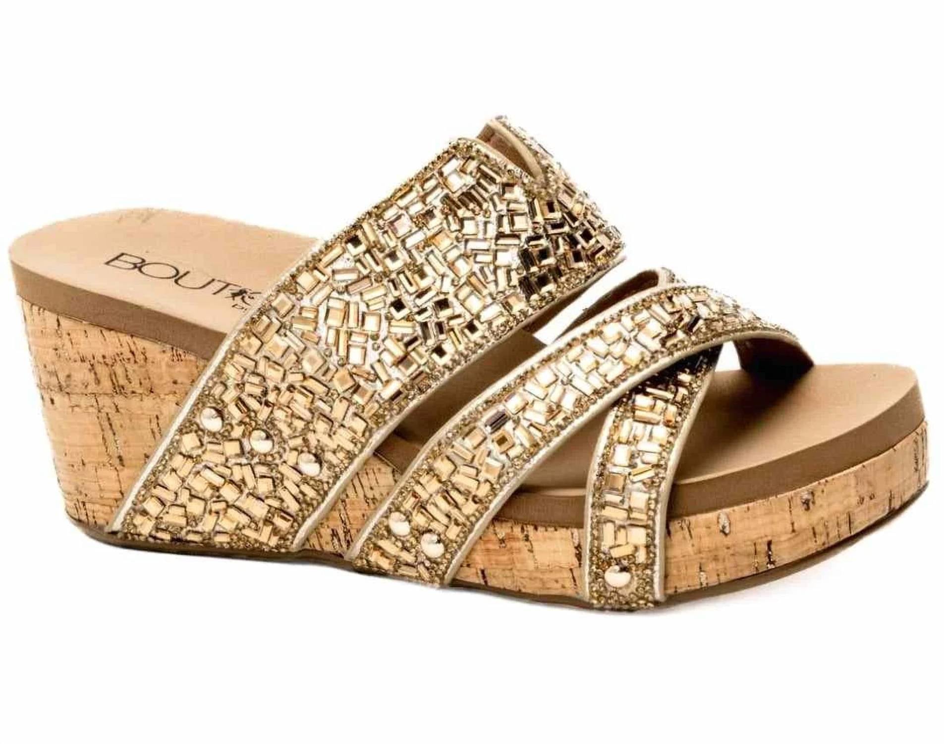 Corkys Footwear - Women's Sparkler Wedge Sandals