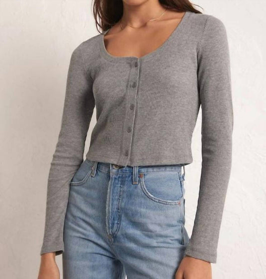 Z Supply - Ciana Cropped Waffle Top