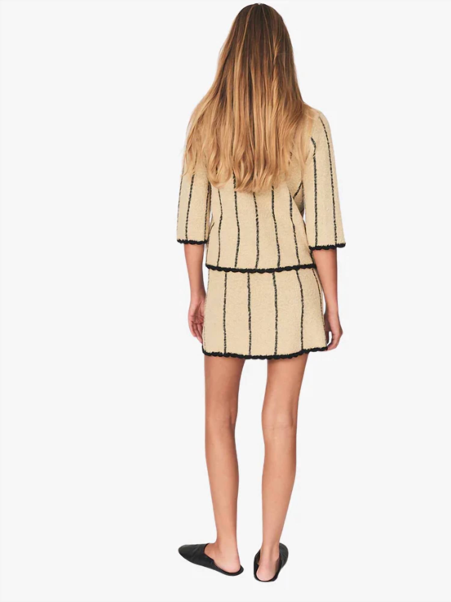 The Garment - April Crochet Polo Top