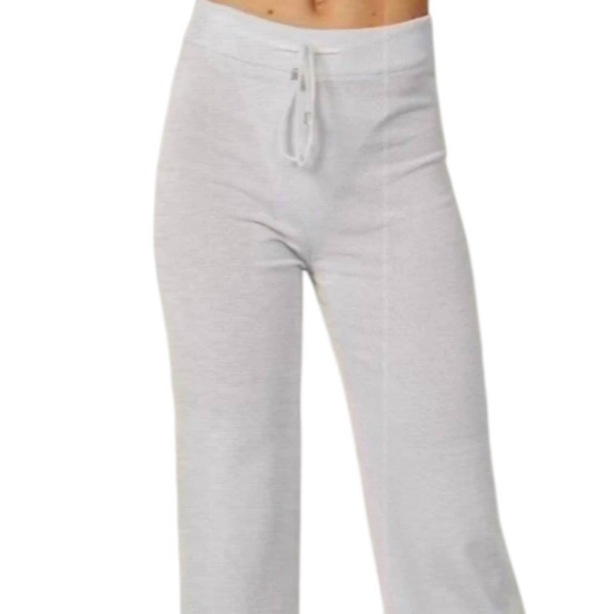 French Kyss - Drawstring Wide-Leg Pant