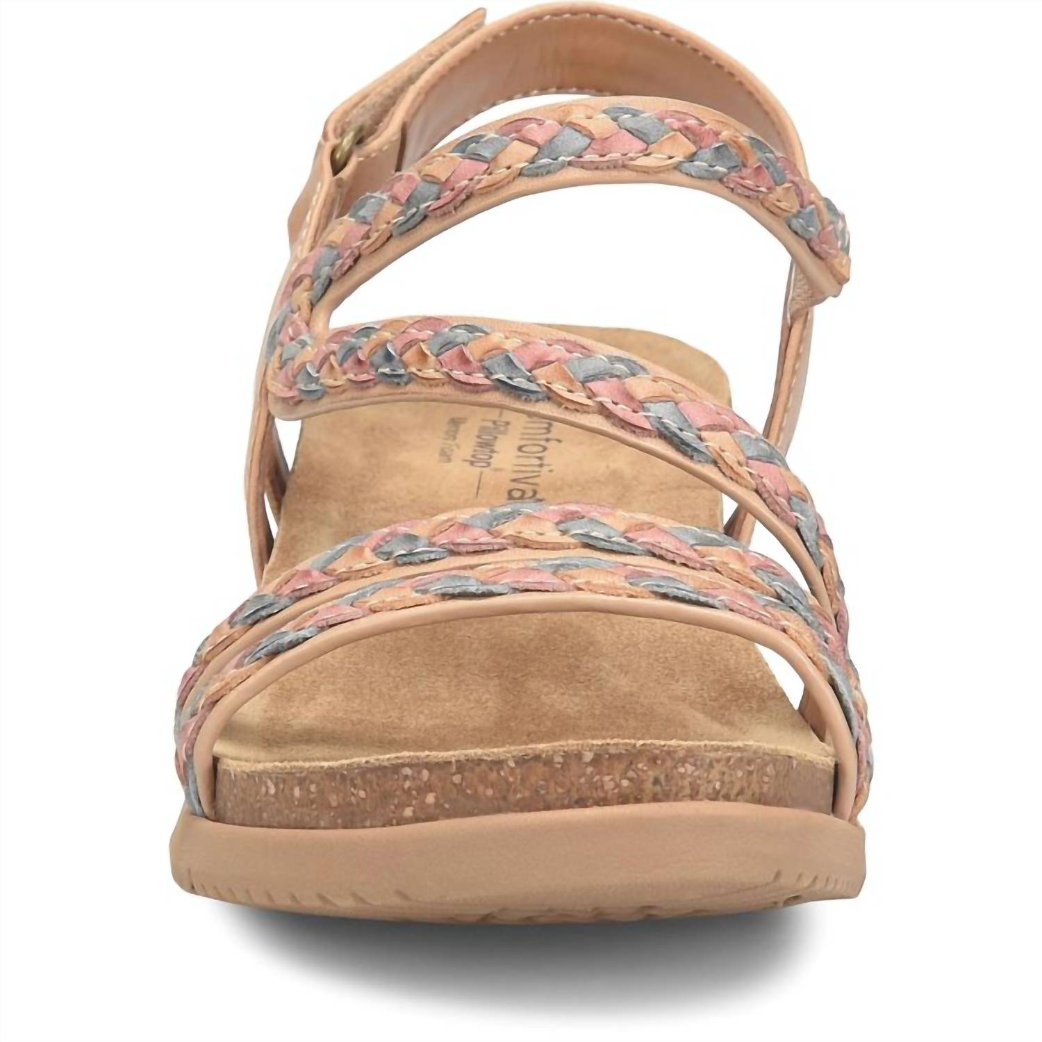 Comfortiva Women's Silvia Sport Sandal - Wide in new caramel multi - women's sandal - view 4