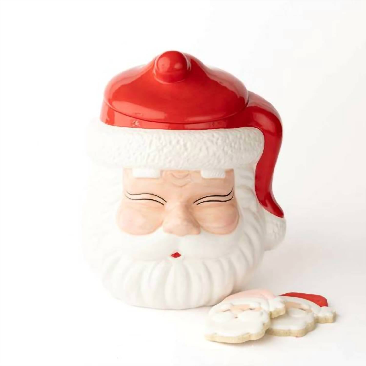 8 Oak Lane - Santa Cookie Jar - Breakable