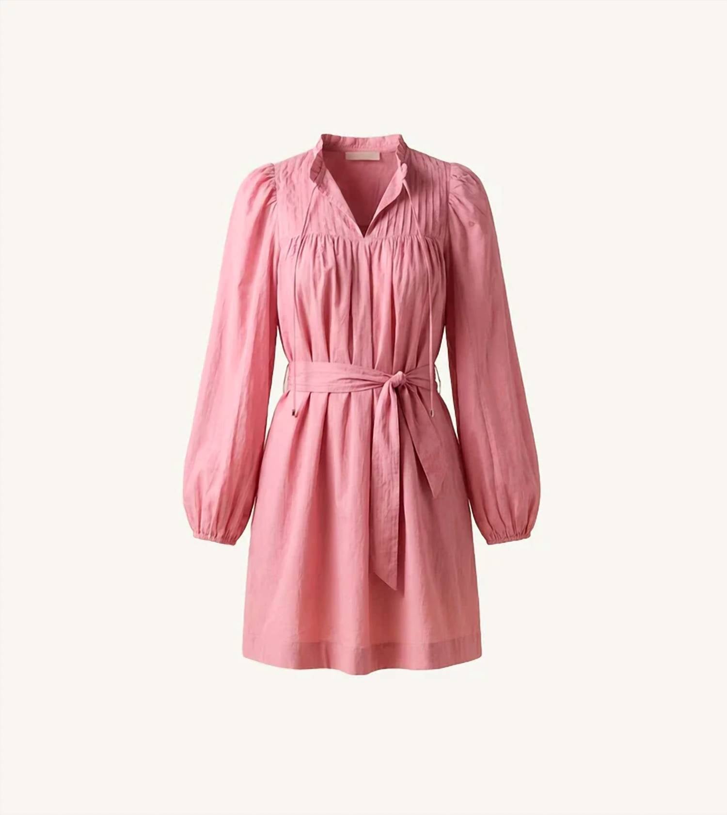 Cleobella Women's Ivana Mini Dress in mesa rose - women's dress - alternate view