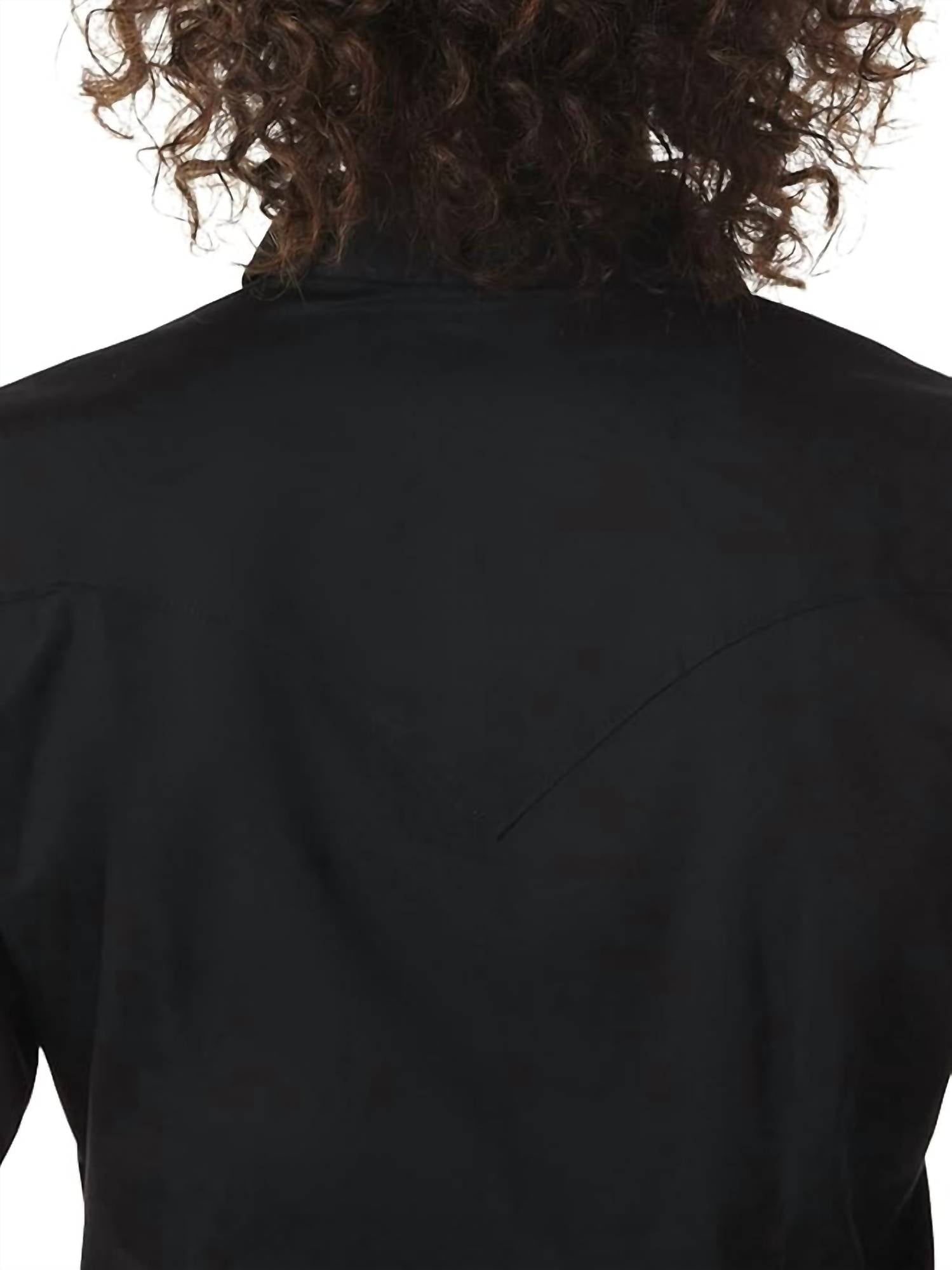Wrangler - Long Sleeve Snap Front Western Cut Shirt