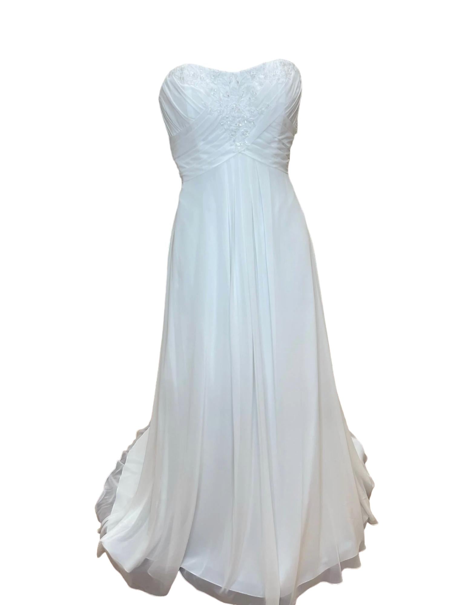 Mary'S Bridal - Beaded Strapless Wedding Dress
