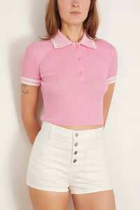 Simkhai - Whitten Short Sleeve Polo