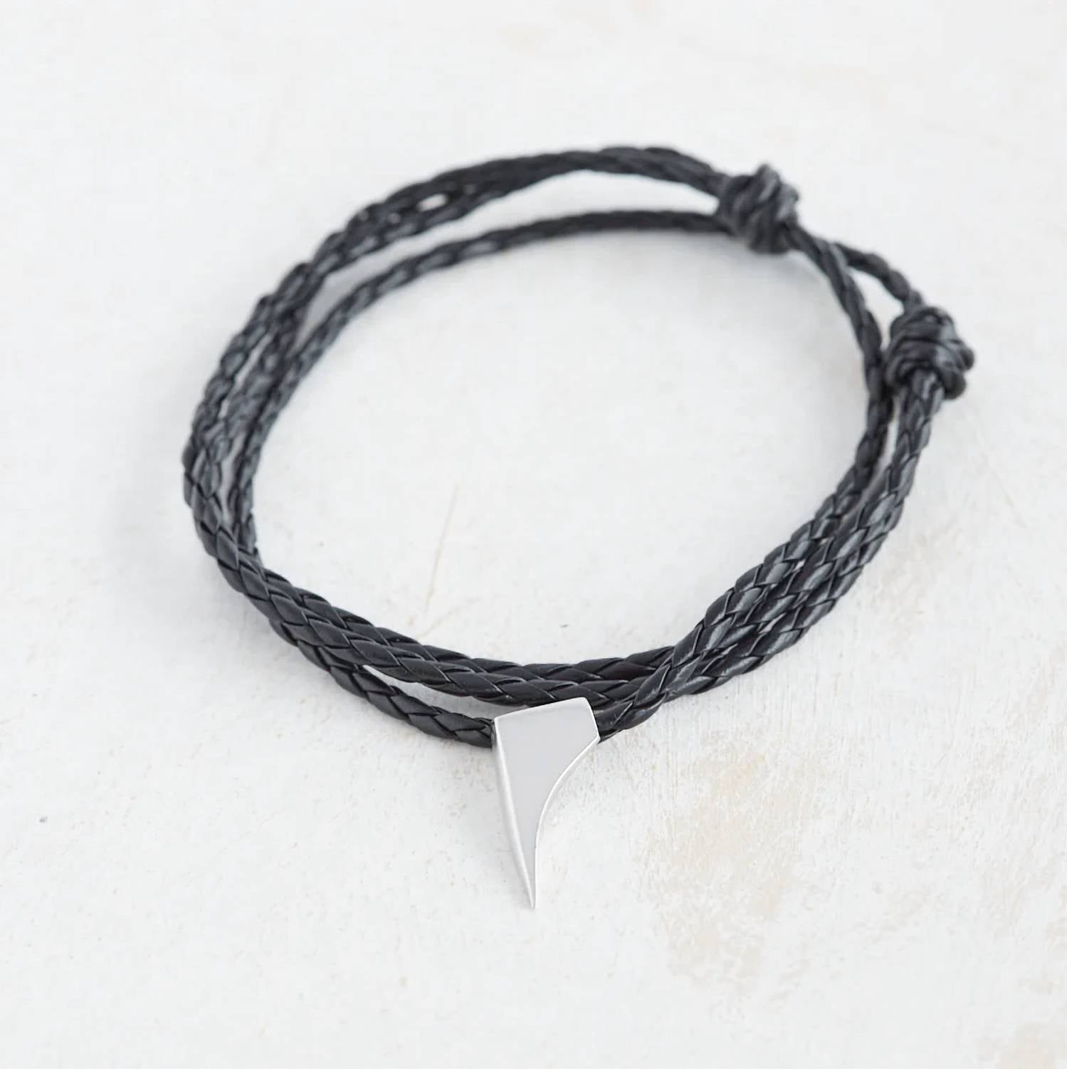 Georgina Jewelry - Men's Signature Leather Necklace