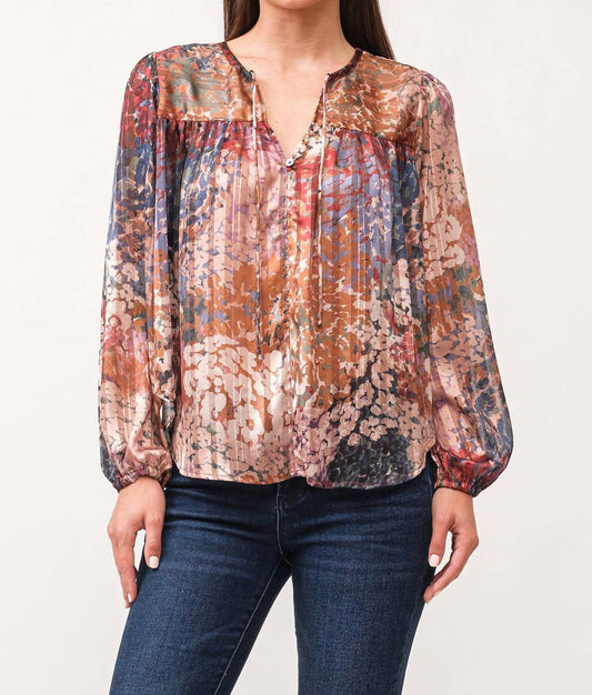 Dear John Denim - Alessia V-Neck Long Sleeve Blouse