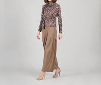 Clara Sunwoo - Cozy Knit Long Sleeve Loop Front Sweater