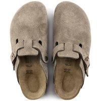 Birkenstock - Unisex Boston Suede Leather Clogs