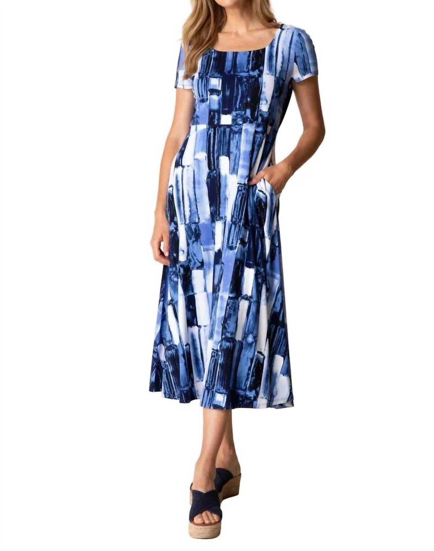 Habitat - Core Travel BrushStroke Swing Dress